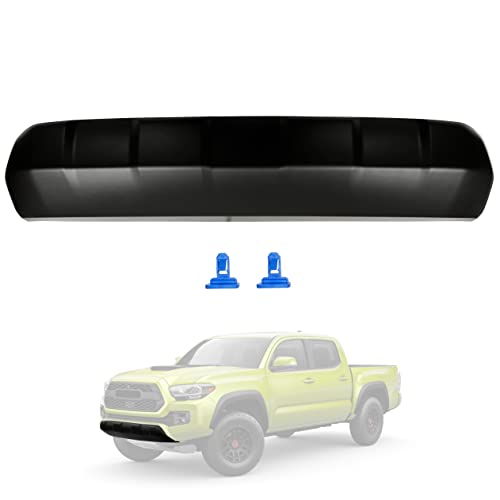 IAMAUTO 21729 Front Lower Bumper Valance Panel Skid Plate Textured Black (includes clips) Fits 2016-2022 Toyota Tacoma – Replaces Part # 53911-04210