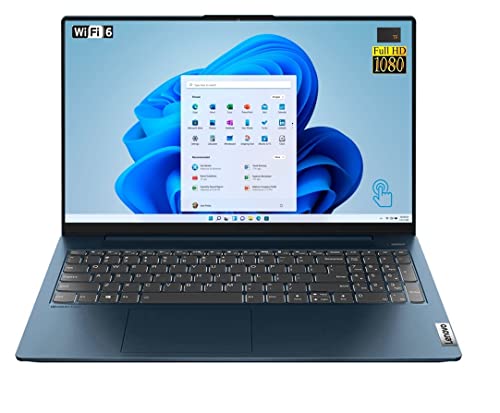 Lenovo 2022 Newest Ideapad5 Flagship Laptop: 15.6″ FHD Anti-Glare IPS Touchscreen, Dynamic 4-Core Intel i7-1165G7, 16GB RAM, 1TB SSD, Iris Xe, WiFi-6, Backlit-KYB, FP-Reader, USB-C, Win11H, TF