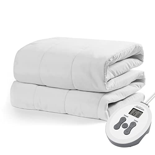 Sunbeam Restful Quilted Heated Mattress Pad – Twin
