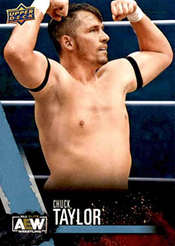 2021 Upper Deck All Elite Wrestling AEW #34 Chuck Taylor Official Trading Card