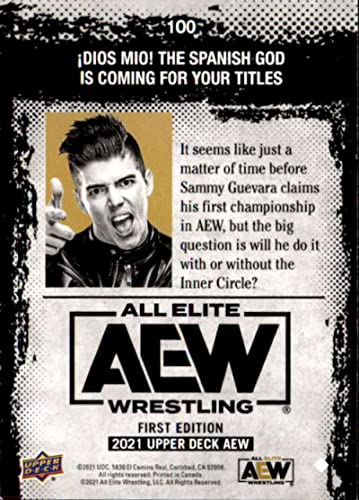 2021 Upper Deck All Elite Wrestling AEW #100 Sammy Guevara Official Trading Card | The Storepaperoomates Retail Market - Fast Affordable Shopping