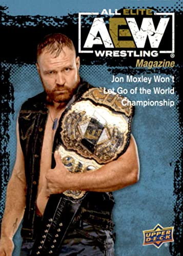 2021 Upper Deck All Elite Wrestling AEW #89 Jon Moxley Official Trading Card