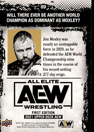 2021 Upper Deck All Elite Wrestling AEW #89 Jon Moxley Official Trading Card | The Storepaperoomates Retail Market - Fast Affordable Shopping