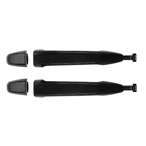 Gledewen Exterior Sliding Door Handles, Rear Left Driver & Right Passenger Side, Compatible with 2004-2010 Toyota Sienna Replace# 6921308020, 6922708040, 82496 (2PCS)