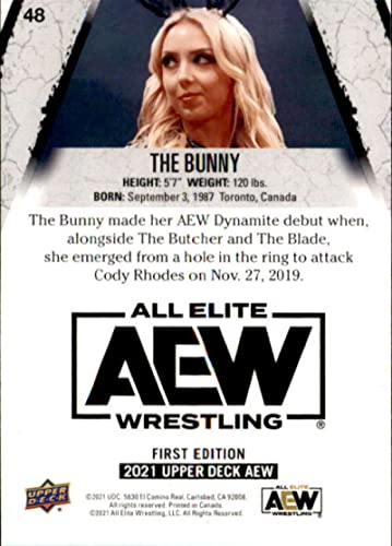 2021 Upper Deck All Elite Wrestling AEW #48 The Bunny Official Trading Card | The Storepaperoomates Retail Market - Fast Affordable Shopping