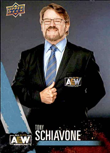 2021 Upper Deck All Elite Wrestling AEW #79 Tony Schiavone Official Trading Card