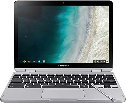 Samsung 12.2-inch Full-HD Touchscreen Chromebook – Intel 3965Y Dual-Core – 4GB Memory – 32GB eMMC Storage – Stealth Silver (Verizon) (Renewed)