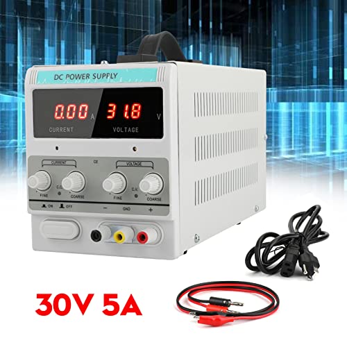 VIPIH 30V 5A Adjustable DC Power Supply Precision Variable Dual Digital Lab Test 110V for Product Testing Aging, Battery Industry, Inverter, LED Manufacturing Industry | The Storepaperoomates Retail Market - Fast Affordable Shopping