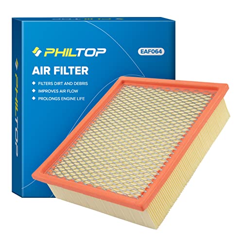 PHILTOP Engine Air Filter, EAF064 (CA8243) Replace for Ranger (1997-2011), Explorer (1997-2002), Mountaineer (1997-2001),B2300, B2500, B3000, B4000 Air Filter