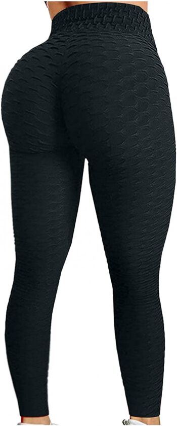 Coolbiz Workout Leggings for Women Butt Lifting Tummy Control High Rise Solid Sports Pants Running Legging | The Storepaperoomates Retail Market - Fast Affordable Shopping
