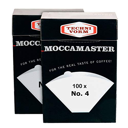 Technivorm Moccamaster 85022 Moccamaster #4 Paper Filters, White (2)… (Original Version)