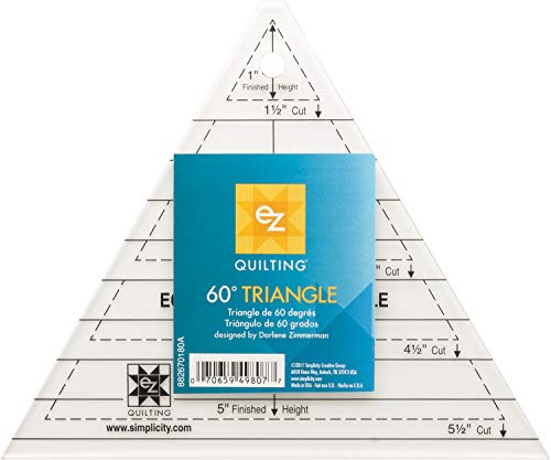 EZ International 882670180 Triangle Rotary Cutting Shapes