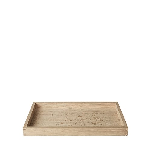 Blomus 63799 Borda Tray, Wood, Oak, 30 x 20 x 2.5 cm