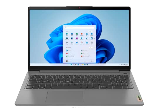 New Lenovo Ideapad 3 15.6” FHD Touch Screen Laptop|Intel Core i5 11th Gen |12GB RAM, 512GB SSD| HDMI|Baclit Keyboard|Arctic Grey Windows 11, Gray