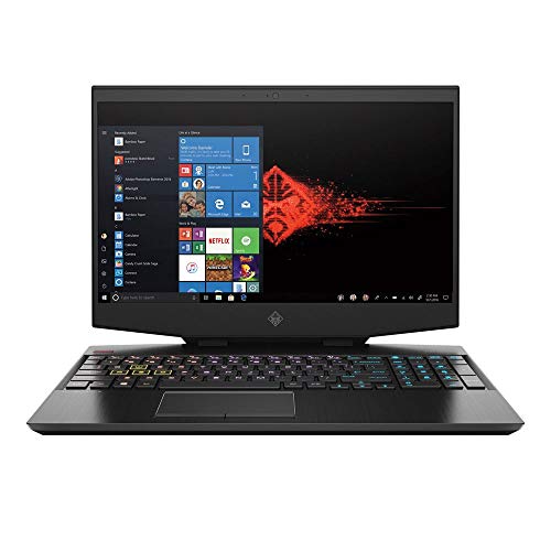HP OMEN 15-dh1059nr 15.6″ Gaming Laptop – i7-10750H 2.6 GHz CPU; RTX2060; 16GB DDR4; 1TB SSD
