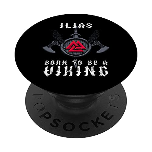 Ilias – Born To Be A Viking – Personalized PopSockets Swappable PopGrip
