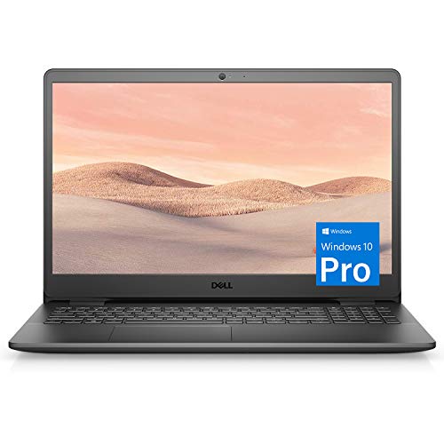 Dell Inspiron 15 3000 Laptop (2021 Latest Model), 15.6″ HD Display, Intel N4020 Dual-Core Processor, 8GB RAM, 256GB SSD, Webcam, HDMI, Bluetooth, Wi-Fi, Black, Windows 10 Pro
