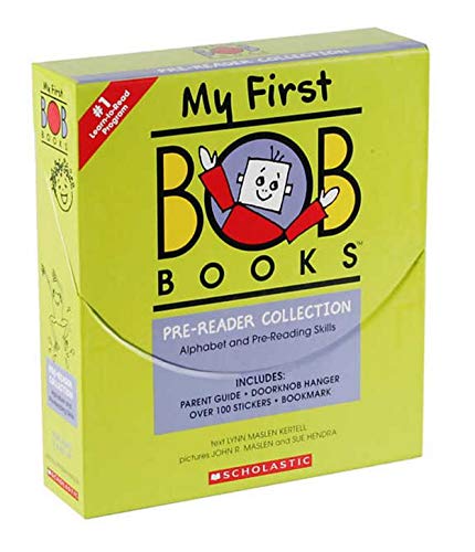 My First BOB Books COLLECTION Box Set [Alphabet & Pre-reading Skills] [24 Books] (Age 2 and Up)