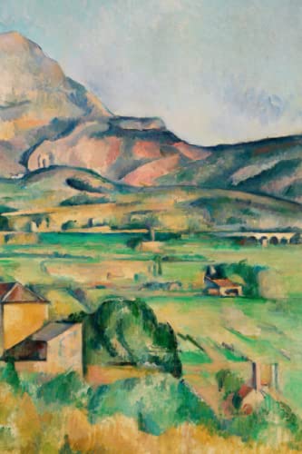 Paul Cézanne Mont Sainte-Victoire (La Montagne Sainte-Victoire) Notebook Journal: Famous Paintings Notebooks