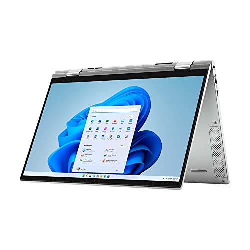 2021 Dell Inspiron 7000 2-in-1 13.3″ FHD Touchscreen Laptop Computer, Intel Core i5-1135G7, 8GB RAM, 512GB PCIe SSD, Backlit Keyboard, Intel Iris Xe Graphics, HD Webcam, MaxxAudio, Windows 11, Silver
