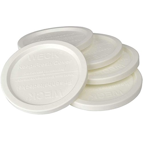 Weck Large JAR 5 Pack Keep Fresh Plastic LIDS, 5 Pack (Large = 4″, 100mm Opening) Fits Models 738, 739, 740, 741, 742, 743, 744, 745, 748, 974 | The Storepaperoomates Retail Market - Fast Affordable Shopping