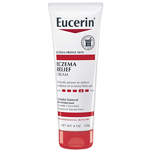 Eucerin Eczema Relief Cream – Full Body Lotion for Eczema-Prone Skin – 8 oz. Tube