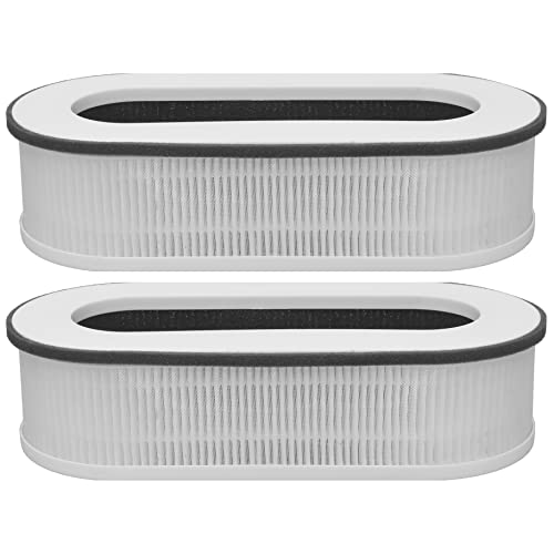 RP-AP068 True HEPA Replacement Filter, Compatible with RENPHO Air Purifier RP-AP068 RP-AP068W RP-AP068B RP-AP068-F2 Filter, 2Pack
