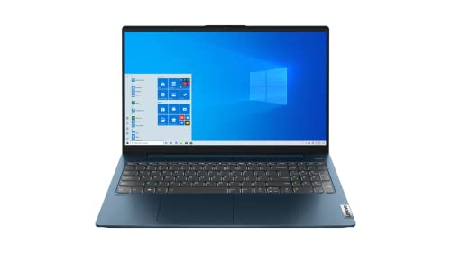 Lenovo 2022 IdeaPad5i 15.6″ FHD IPS Touch Laptop PC Intel 11th 4-Core i7-1165G7 12GB DDR4 1TB M.2 NVMe SSD Iris Xe Graphics HDMI WiFi AX BT USB-C Fingerprint Backlit KB Blue Windows 10 Pro w/ RE USB