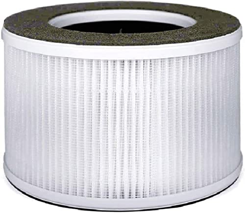 Nispira 4-in-1 True HEPA Replacement Filters Compatible with Tredy Air Purifier TD-1500, 1 Pack