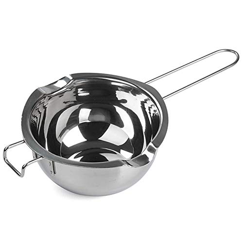 Stainless Steel Double Boiler Pot for Melting Chocolate, Candy and Candle Making (18/8 Steel, 2 Cup Capacity, 480ML)