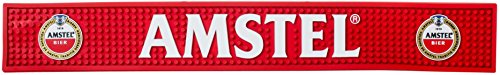 Amstel Beer Long Bar Mat Spill Mat Rail Drip Mat