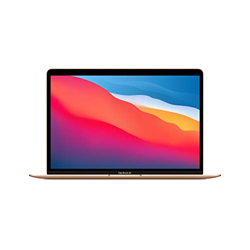 Apple 2020 MacBook Air Laptop M1 Chip, 13″ Retina Display, 8GB RAM, 256GB SSD Storage, Backlit Keyboard, FaceTime HD Camera, Touch ID. Works with iPhone/iPad; Gold