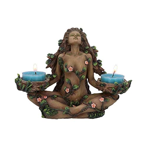 PEIZAN Balance of Nature Candle Holder, Female Tree Spirit 19cm Tea Light Holder(NO Candles)