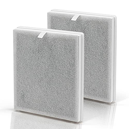 PEAIRPLG Replacement Filter Compatible with Pure Enrichment Air Purifier Filter, PureZone 3-in-1 True HEPA Air Purifier (for Medium-Large Room) Part# PEAIRFIL, Efficient 3-Stage Filtration, 2 Packs