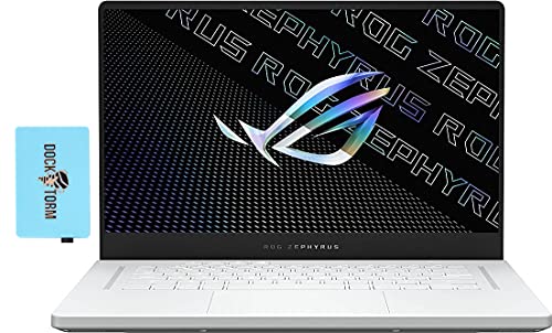 ASUS ROG Zephyrus G15 Gaming & Entertainment Laptop (AMD Ryzen 9 5900HS 8-Core, 32GB RAM, 2x2TB PCIe SSD (4TB), RTX 3080 Max-Q, 15.6″ 2K Quad HD (2560×1440), Win 11 Pro) with Hub