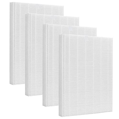 TIMISONL C545 Replacement HEPA Fitler Compatible with Winix C545 Air Purifier, Ture HPEA FIlter S Only, Part number 1712-0096-00 (4PACK)