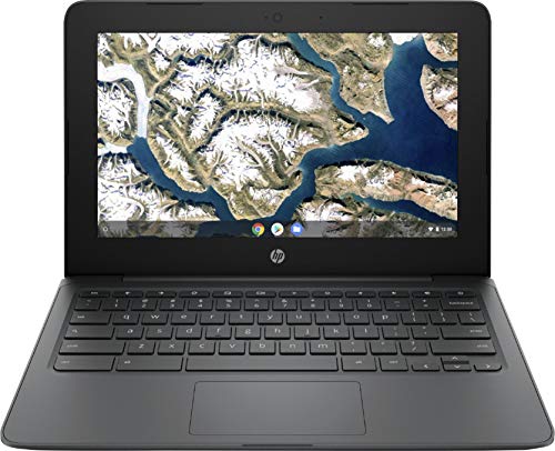 HP Newest Flagship Chromebook, 11.6″ HD (1366 x 768) Display, Intel Celeron Processor N3350, 4GB LPDDR2, 32GB eMMC, Chrome OS, HD Graphics 500, 11A-NB0013DX, Ash Gray