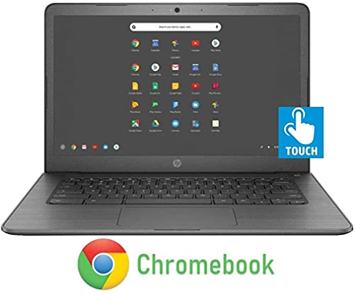 HP 14-inch Chromebook HD Touchscreen Laptop PC (Intel Celeron N3350 up to 2.4GHz, 4GB RAM, 32GB Flash Memory, WiFi, HD Camera, Bluetooth, Up to 10 hrs Battery Life, Chrome OS , Black) | The Storepaperoomates Retail Market - Fast Affordable Shopping