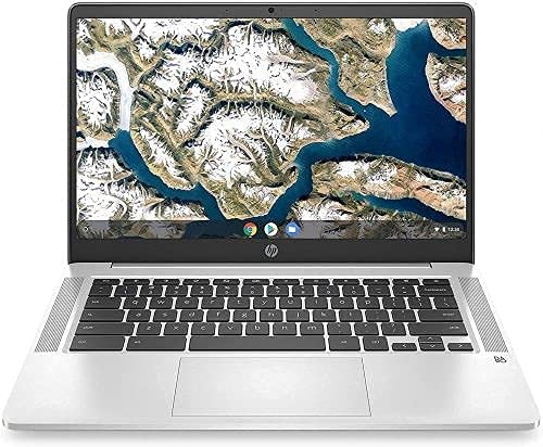 HP Flagship 14″ Touchscreen Chromebook, Intel Dual-core Processor Up to 2.80GHz, 4GB Memory, 128GB eMMC SSD, Webcam, Chrome OS (Renewed)
