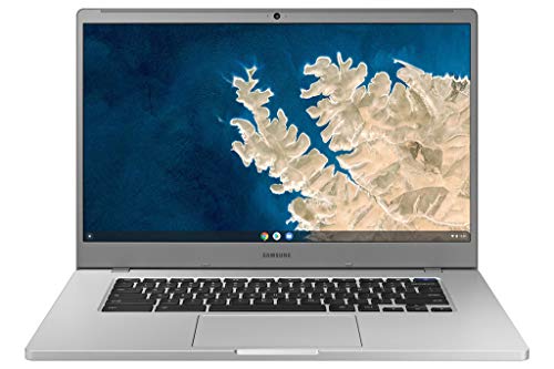 SAMSUNG XE350XBA-K01US Chromebook 4 + Chrome OS 15.6″ Full HD Intel Celeron Processor N4000 4GB RAM 32Gb Emmc Gigabit Wi-Fi, Silver