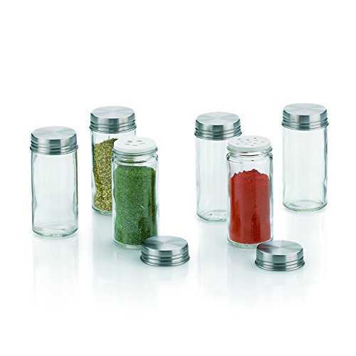 Kela Fidelis 10859 Spice Jars Glass 6 Pieces