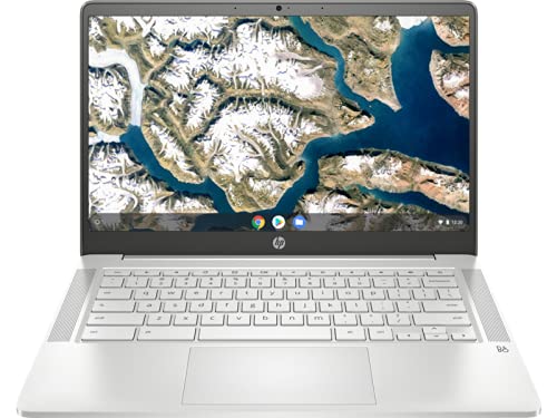 HP Chromebook – 14a-na0010ds 14″ TS Intel Celeron N4000 1.1 GHz Intel UHD Graphics 600 4 GB RAM 128 GB eMMC Chrome OS BT Webcam Mineral Silver(Renewed)