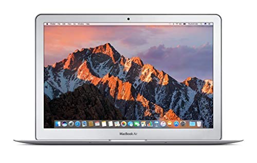 2017 Apple MacBook Air with 1.8GHz Core i5 (8GB RAM, 256GB SSD, 13in, MQD42LL/A)- Silver (Renewed)