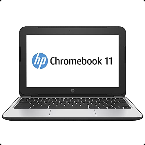 HP Chromebook 11 G4 11.6 Inch Laptop (Intel N2840 Dual-Core, 2GB RAM, 16GB Flash SSD, Chrome OS), Black (Renewed)