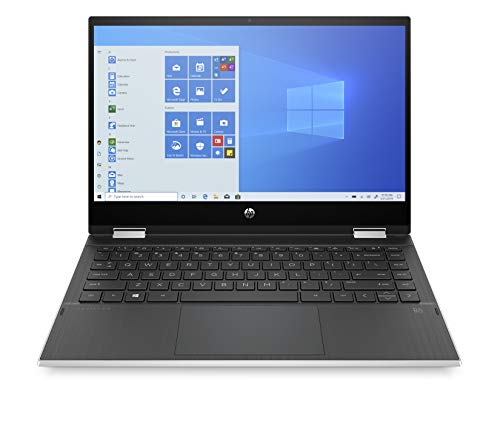 HP Pavilion x360 Convertible 14-inch Laptop, 11th Generation Intel Core i5-1135G7 processor, Iris Xe Graphics, 8GB RAM, 256 GB SSD, Windows 11 Home (14-dw1025nr, Natural silver)