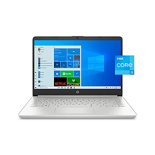 HP 2022 14” FHD Anti-Glare Micro-Edge Laptop Intel Dual-Core i3-1115G4 16GB DDR4 RAM 256GB M.2 NVMe SSD Intel UHD Graphics USB-C HDMI WiFi AC BT Webcam Fingerprint Windows 11 Home w/ RE Accessories
