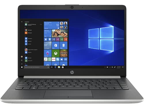 HP Notebook – 14-dk0010ca 14″ AMD A4-9125 Dual-Core 2.3 GHz AMD Radeon R3 Graphics 4 GB RAM 64 GB eMMC W10 Home in S Mode BT Webcam Natural Silver(Renewed)