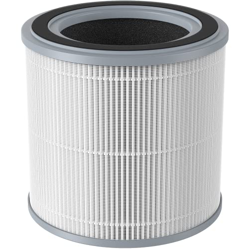 Hynik Alviera Air Purifier Replacement Filter, 3-Stage True HEPA, High-Efficiency Activated Carbon