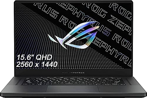 ASUS ROG Zephyrus G15 15.6″ QHD (2560 x 1440) IPS Gaming Laptop, Ryzen 9 5900HS, RGB Backlit KB, USB-C, GeForce RTX 3080 Graphics, Windows 10 Home + WOOV 32GB MSD (40GB RAM | 2TB PCIe SSD)