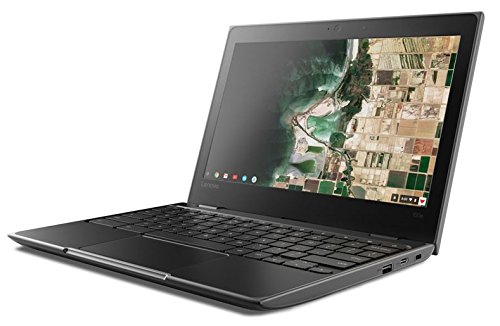 Lenovo 100e 81ER000BUS 11.6″ HD Chromebook, Intel Dual-Core Celeron N3350 1.1 GHz up to 2.4 GHz, 4GB RAM, 16GB SSD, Bluetooth, USB Type C, 802.11ac, Webcam, Chrome OS